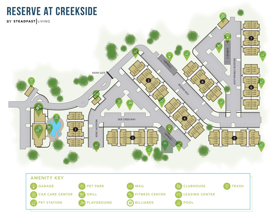 Reserve at Creekside - Community Map
